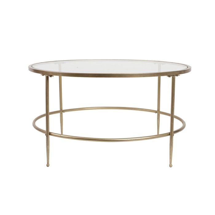 Coffee Table Eluminea ini Gold